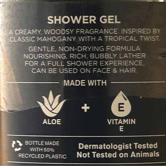 🆕Bath & Body Works Mahogany Coconut 3-in-1 Bath/Shower Gel for Men! RARE - Picture 7 of 16